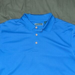 Cutter & Buck Men's Blue Polo Shirt